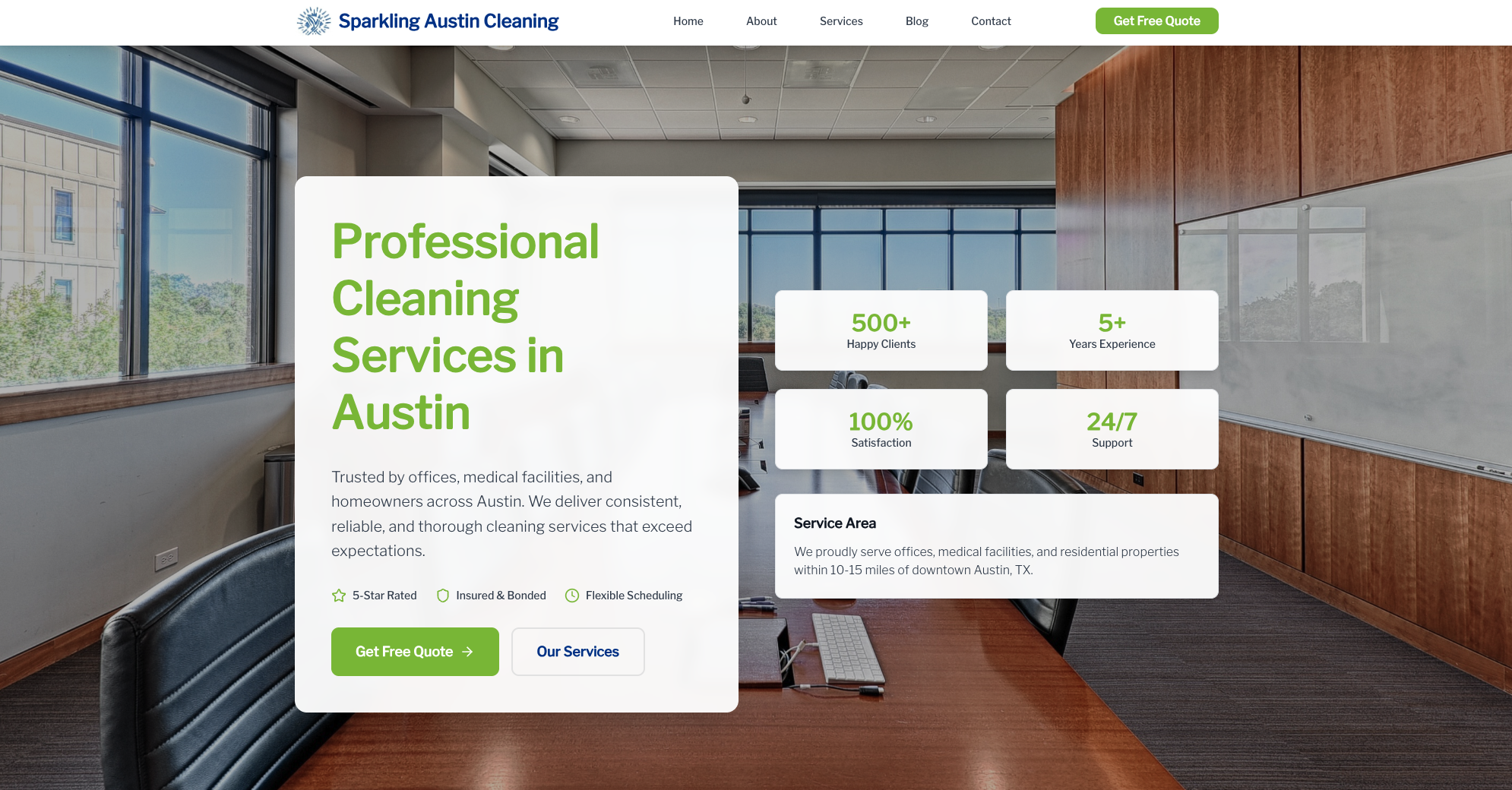 Sparkling Austin Cleaning